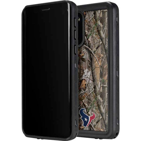 NFL Houston Texans Realtree AP Camo Galaxy S20 Plus Waterproof Case
