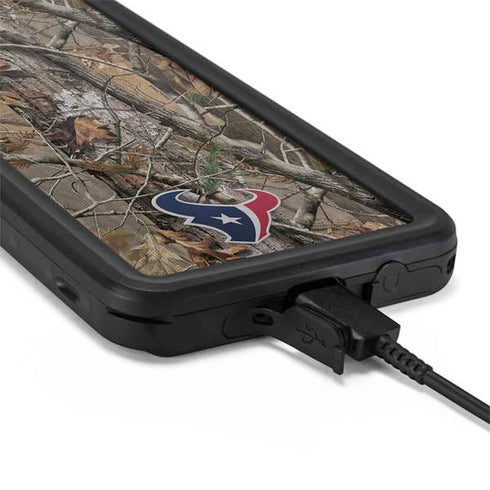NFL Houston Texans Realtree AP Camo Galaxy S20 Plus Waterproof Case