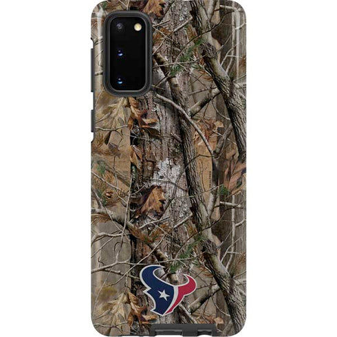 NFL Houston Texans Realtree AP Camo Galaxy S20 Pro Case