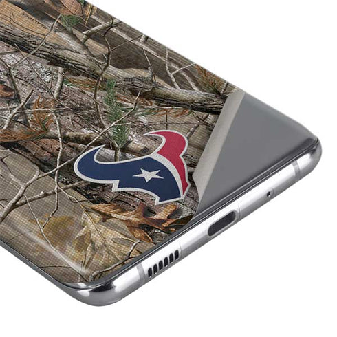 NFL Houston Texans Realtree AP Camo Galaxy S20 Skin