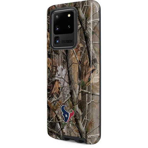 NFL Houston Texans Realtree AP Camo Galaxy S20 Ultra 5G Pro Case