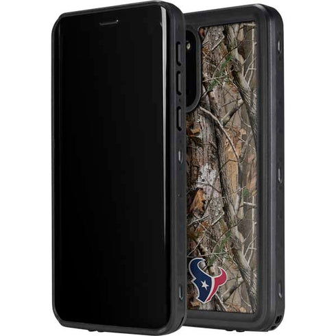 NFL Houston Texans Realtree AP Camo Galaxy S20 Waterproof Case