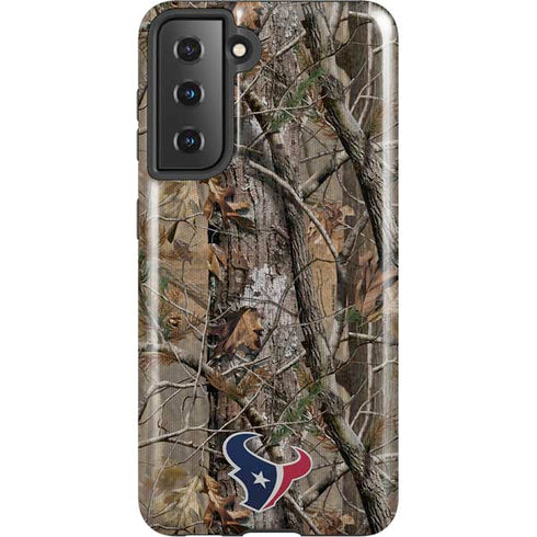 NFL Houston Texans Realtree AP Camo Galaxy S21 5G Pro Case