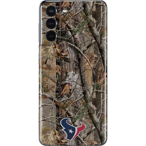 NFL Houston Texans Realtree AP Camo Galaxy S21 5G Skin