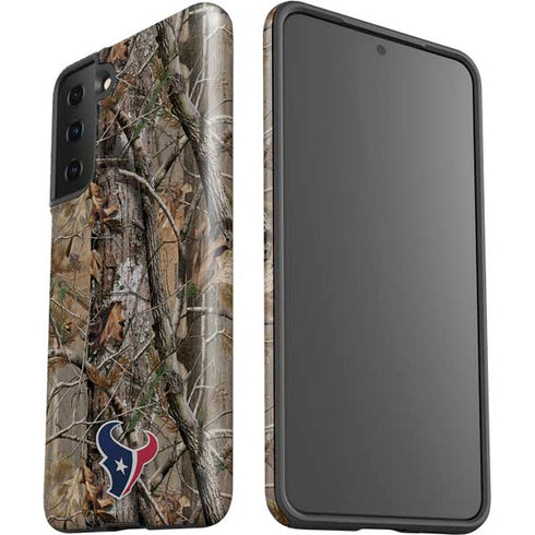 NFL Houston Texans Realtree AP Camo Galaxy S21 Plus 5G Pro Case