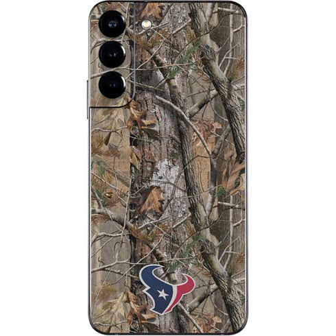 NFL Houston Texans Realtree AP Camo Galaxy S22 Plus Skin