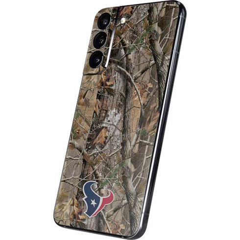 NFL Houston Texans Realtree AP Camo Galaxy S22 Plus Skin