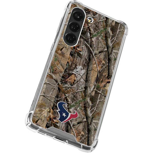 NFL Houston Texans Realtree AP Camo Galaxy S23 Clear Case