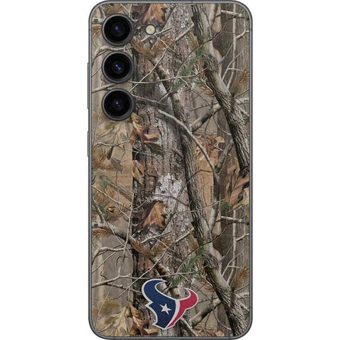 NFL Houston Texans Realtree AP Camo Galaxy S23 Skin