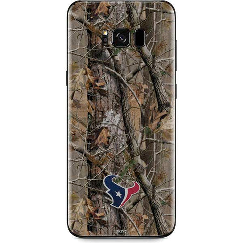 NFL Houston Texans Realtree AP Camo Galaxy S8 Plus Skin