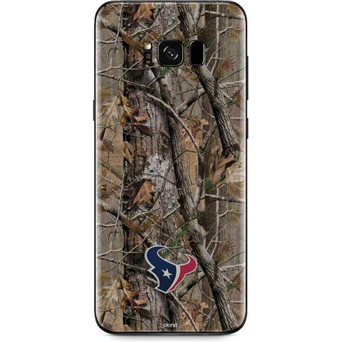 NFL Houston Texans Realtree AP Camo Galaxy S8 Skin