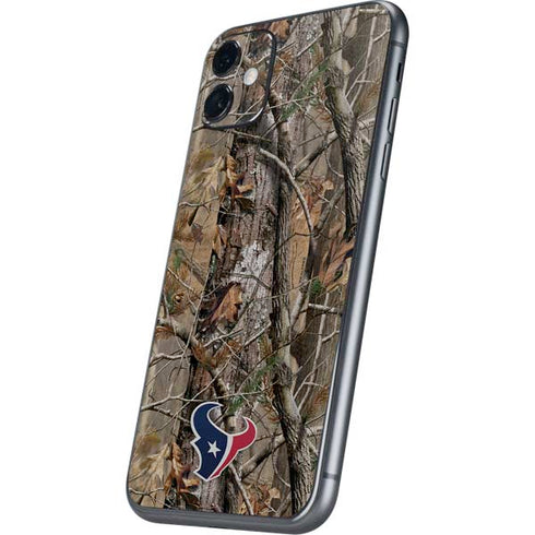 NFL Houston Texans Realtree AP Camo iPhone 11 Skin