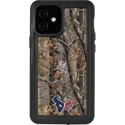 NFL Houston Texans Realtree AP Camo iPhone 12 Mini Waterproof Case