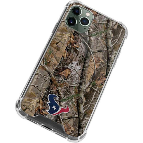 NFL Houston Texans Realtree AP Camo iPhone 12 Pro Clear Case