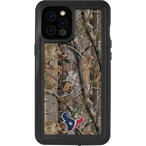 NFL Houston Texans Realtree AP Camo iPhone 12 Pro Max Waterproof Case