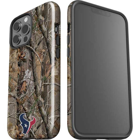 NFL Houston Texans Realtree AP Camo iPhone 15 Pro Max Impact Case
