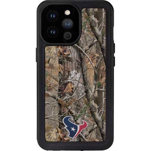 NFL Houston Texans Realtree AP Camo iPhone 14 Pro Max Waterproof Case