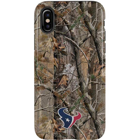 NFL Houston Texans Realtree AP Camo iPhone X Pro Case