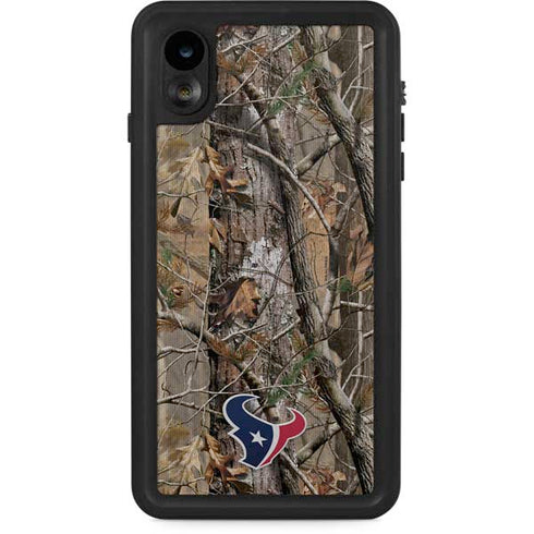 NFL Houston Texans Realtree AP Camo iPhone XR Waterproof Case