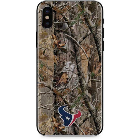 NFL Houston Texans Realtree AP Camo iPhone XS Max Skin