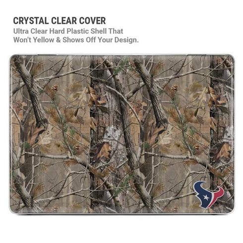 NFL Houston Texans Realtree AP Camo MacBook Air 15in (2023-2025) Case plus Skin