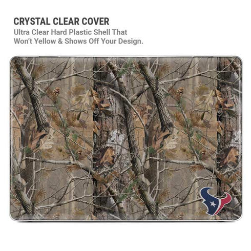 NFL Houston Texans Realtree AP Camo MacBook Pro 15in (2016-19) Case plus Skin