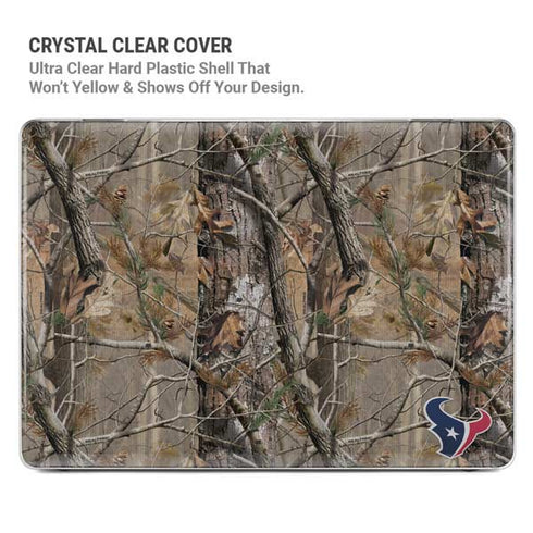 NFL Houston Texans Realtree AP Camo MacBook Pro 16in (2019-20) Case plus Skin