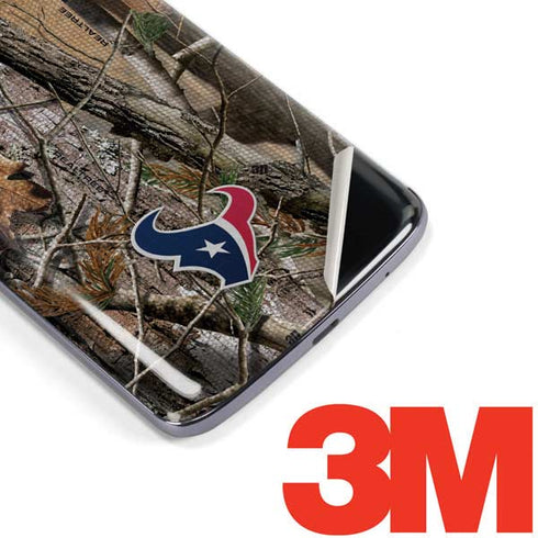 NFL Houston Texans Realtree AP Camo Moto E5 Plus Skin