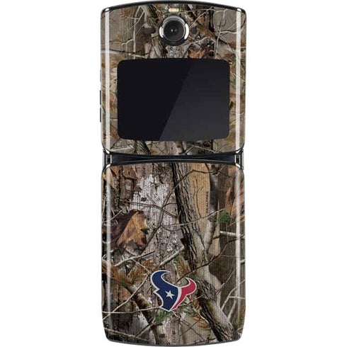 NFL Houston Texans Realtree AP Camo Motorola RAZR Skin