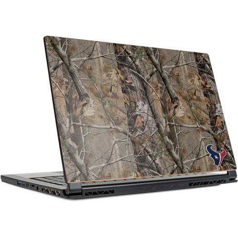 NFL Houston Texans Realtree AP Camo MSI GS65 Stealth Laptop Skin