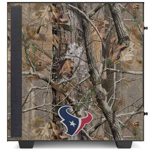NFL Houston Texans Realtree AP Camo NZXT H510 Compact ATX Mid-Tower Case Skin