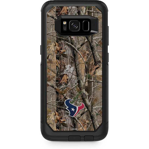 NFL Houston Texans Realtree AP Camo Otterbox Commuter Galaxy Skin