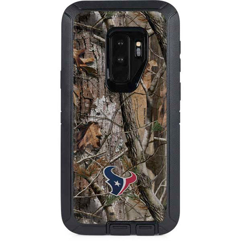 NFL Houston Texans Realtree AP Camo Otterbox Defender Galaxy Skin