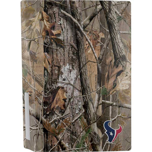 NFL Houston Texans Realtree AP Camo PS5 Console Skin