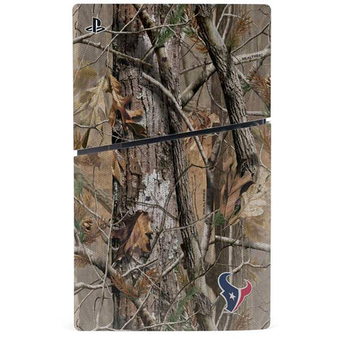 NFL Houston Texans Realtree AP Camo PS5 Slim Disk Console Skin