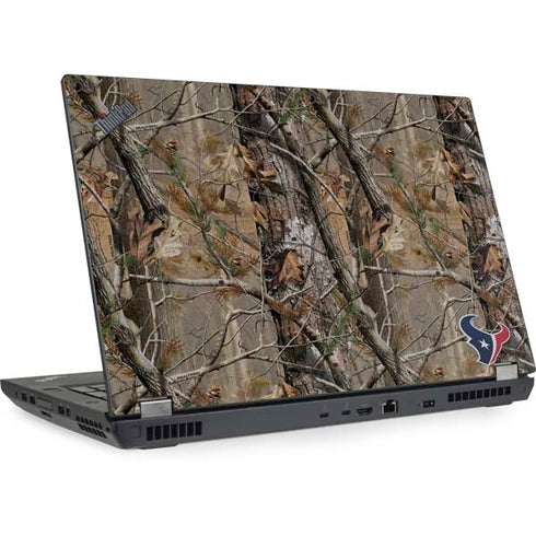 NFL Houston Texans Realtree AP Camo Lenovo ThinkPad Skin