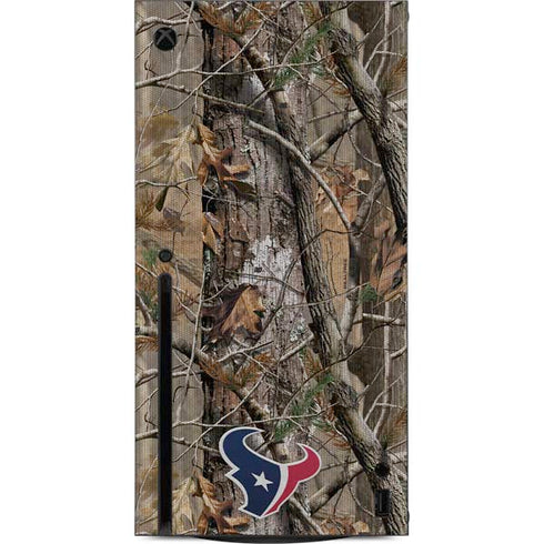 NFL Houston Texans Realtree AP Camo Xbox Series X Console Skin