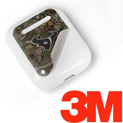 NFL Houston Texans Realtree Xtra Green Camo Apple AirPods Skin