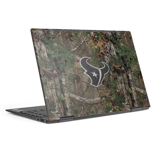 NFL Houston Texans Realtree Xtra Green Camo HP Envy Skin