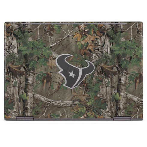 NFL Houston Texans Realtree Xtra Green Camo HP Envy Skin