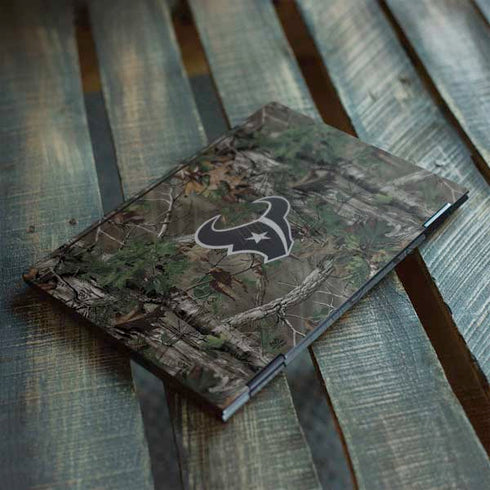 NFL Houston Texans Realtree Xtra Green Camo HP Envy Skin