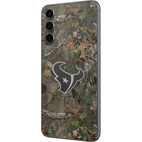 NFL Houston Texans Realtree Xtra Green Camo Galaxy A14 5G Skin