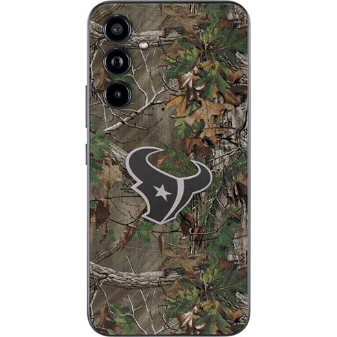 NFL Houston Texans Realtree Xtra Green Camo Galaxy A54 5G Skin