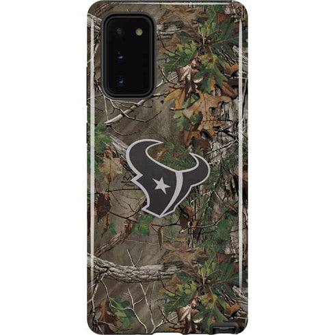 NFL Houston Texans Realtree Xtra Green Camo Galaxy Note20 5G Pro Case