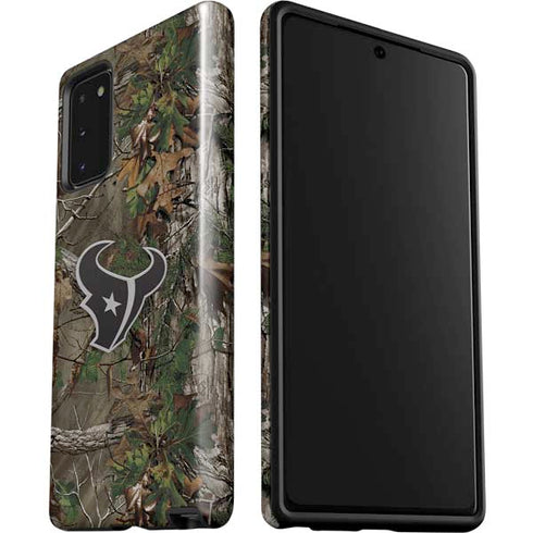 NFL Houston Texans Realtree Xtra Green Camo Galaxy Note20 5G Pro Case