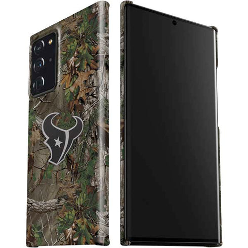 NFL Houston Texans Realtree Xtra Green Camo Galaxy Note20 Ultra 5G Lite Case