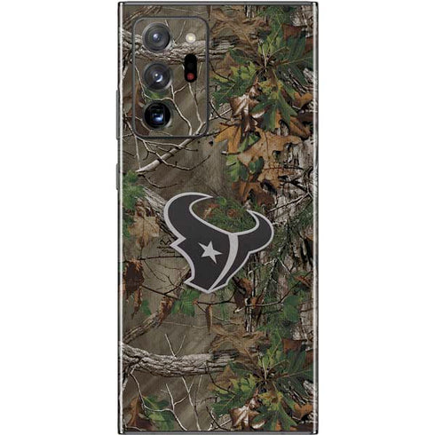 NFL Houston Texans Realtree Xtra Green Camo Galaxy Note20 Ultra 5G Skin