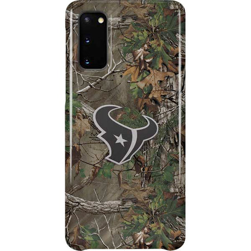 NFL Houston Texans Realtree Xtra Green Camo Galaxy S20 Lite Case