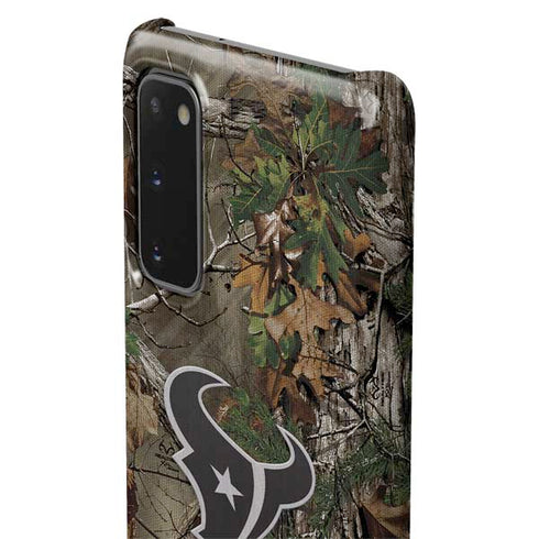 NFL Houston Texans Realtree Xtra Green Camo Galaxy S20 Lite Case