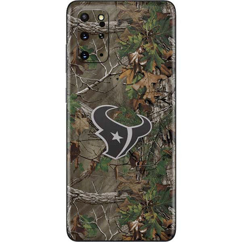 NFL Houston Texans Realtree Xtra Green Camo Galaxy S20 Plus Skin